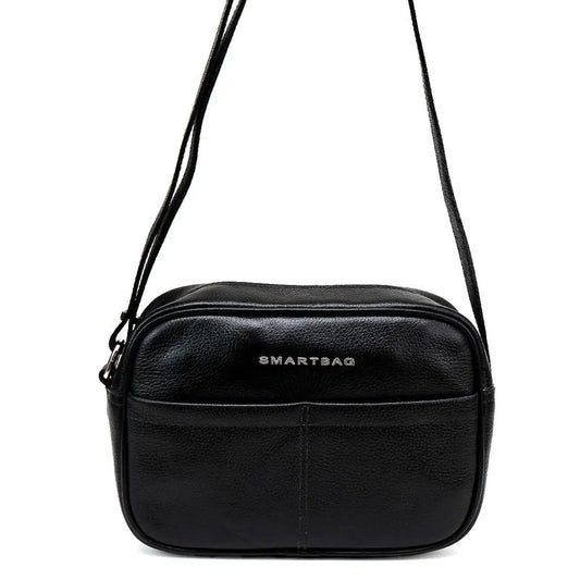 Bolsa De Couro Smartbag Preta 77037.25.004