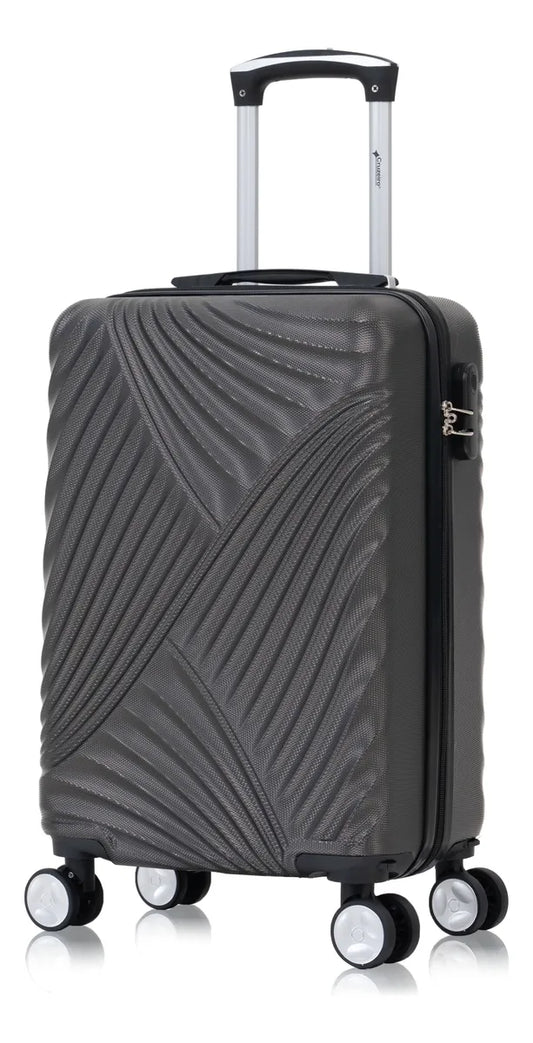 Mala Pequena De Viagem De Bordo Nova 4 Rodas Rigida Cadeado