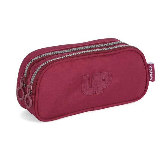 Estojo 2 Divisórias Escolar Crinkle