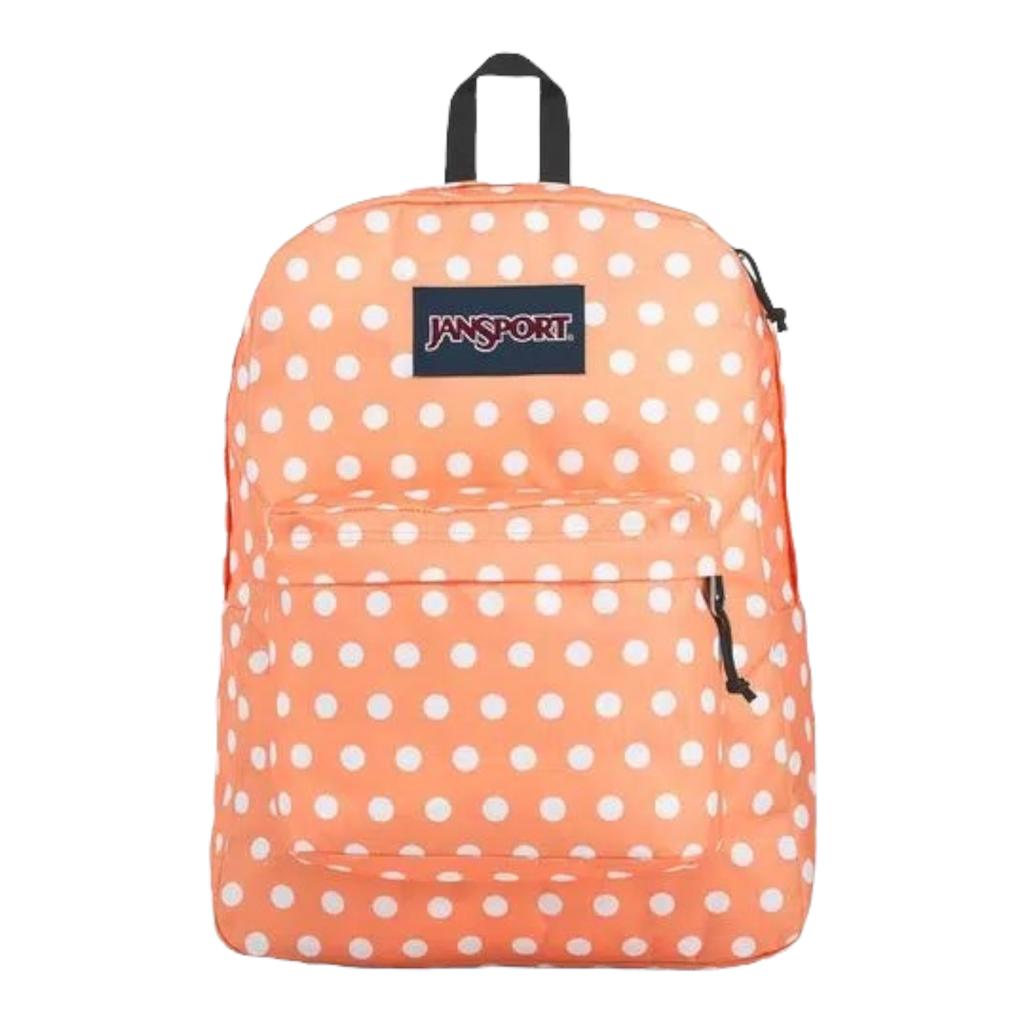 Mochila JANSPORT SUPERBREAK - CREAMSICLE POLKA DOT
