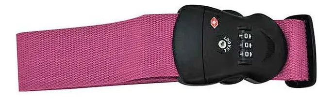 Cinta Para Mala De Viagem Com Tsa Em Polipropileno