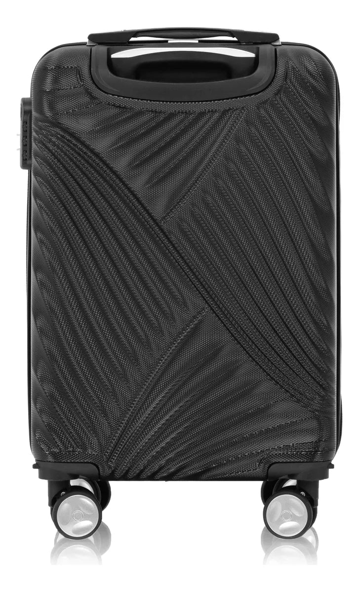 Mala Pequena De Viagem De Bordo Nova 4 Rodas Rigida Cadeado