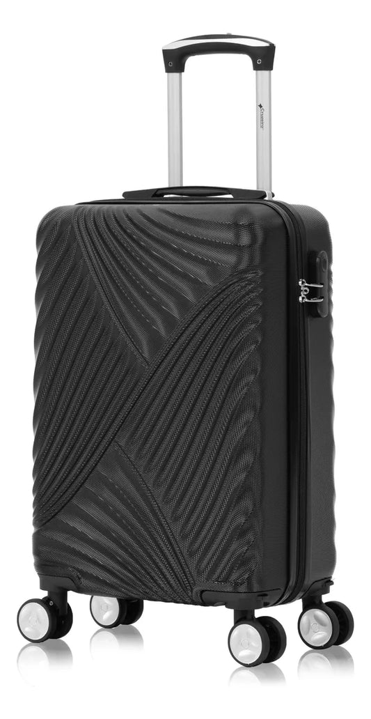 Mala Pequena De Viagem De Bordo Nova 4 Rodas Rigida Cadeado