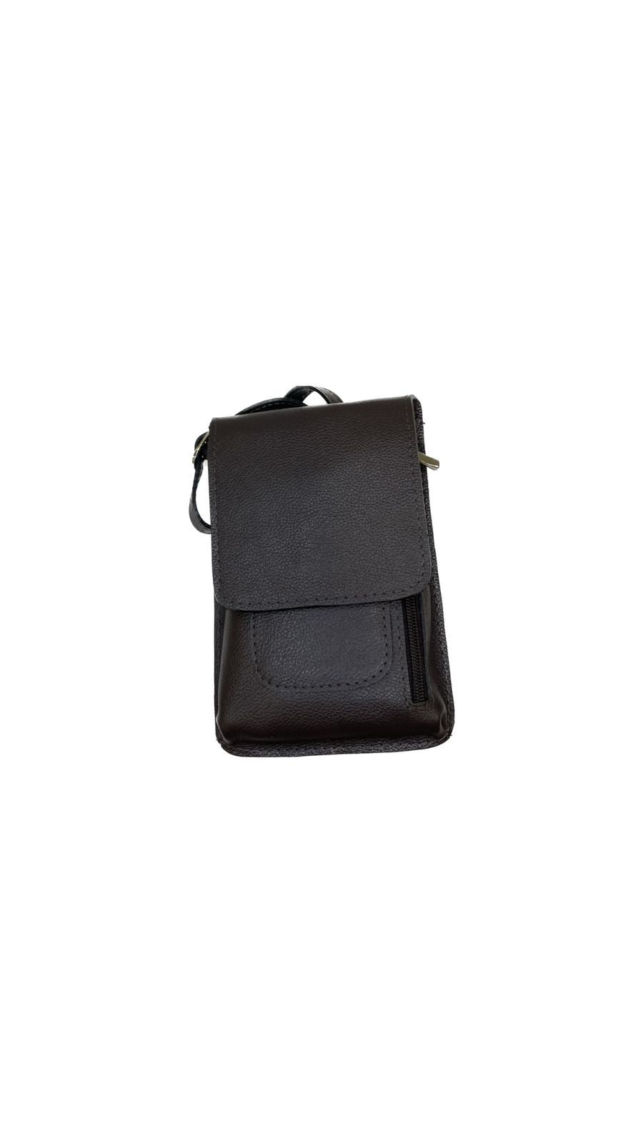 bolsa porta celular transversal fx1203 couro legítimo