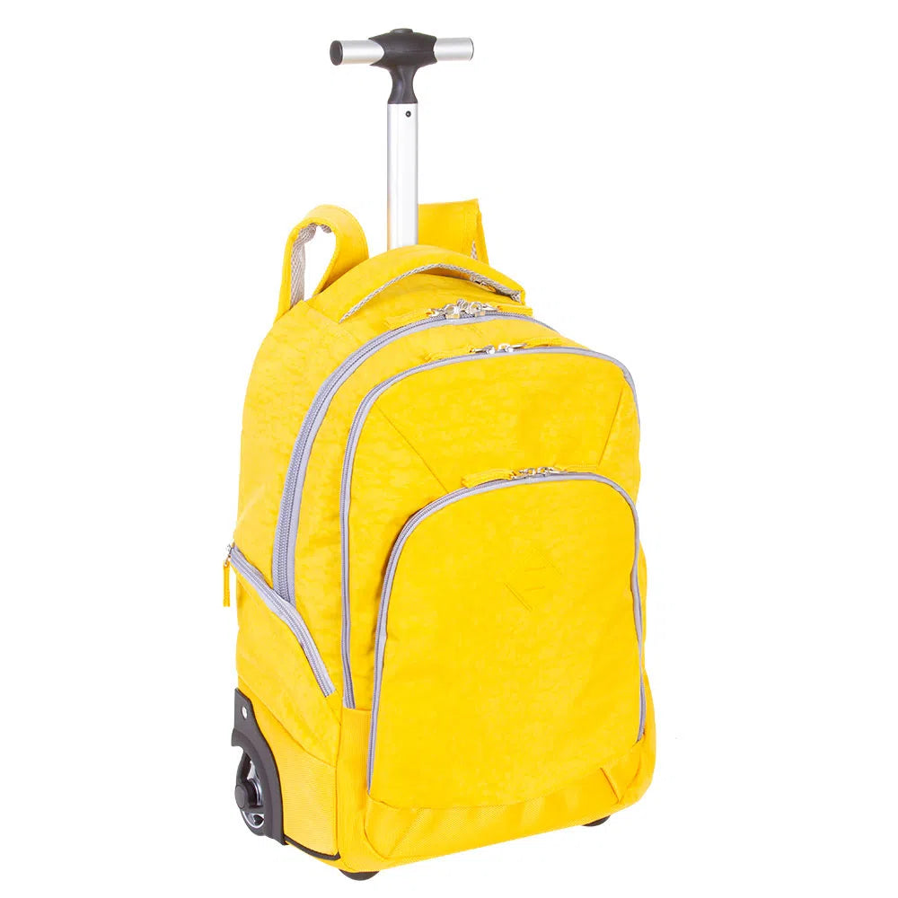 Mochila Carrinho Sestini Rolling Crinkle - Amarelo