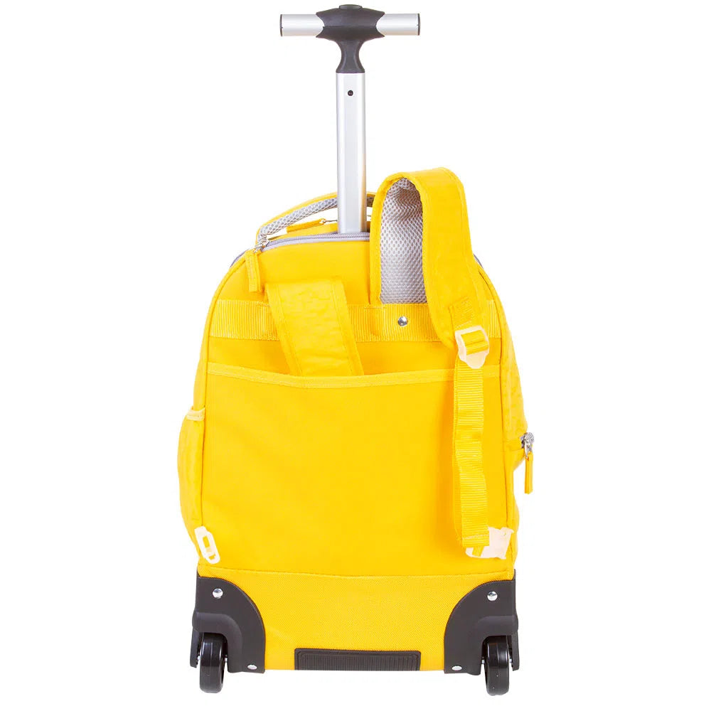 Mochila Carrinho Sestini Rolling Crinkle - Amarelo