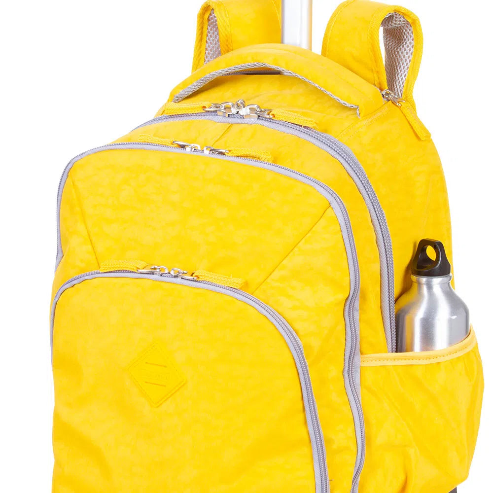 Mochila Carrinho Sestini Rolling Crinkle - Amarelo